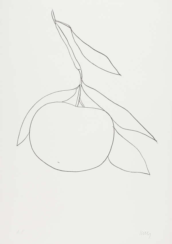 Kelly's lithography "Tangerine"