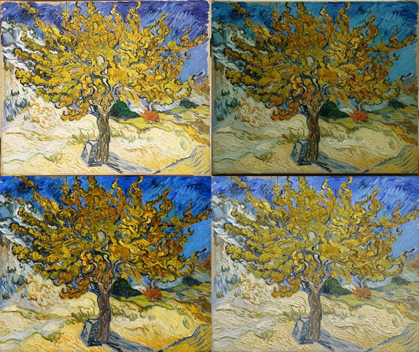 Four versions of The Mulberry Tree