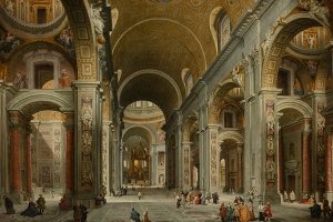 Interior of Saint Peter's, Rome