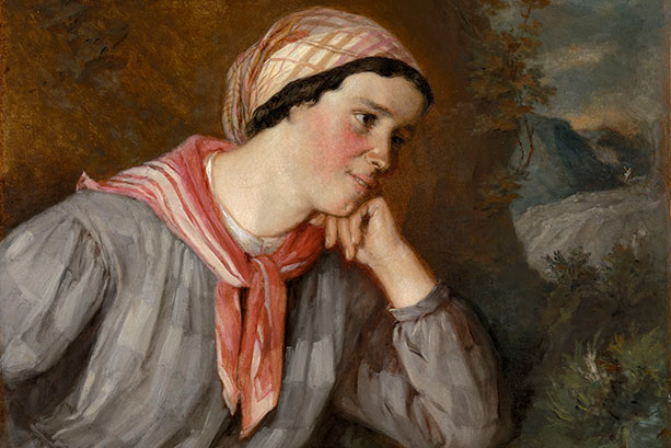 Peasant Girl with a Scarf